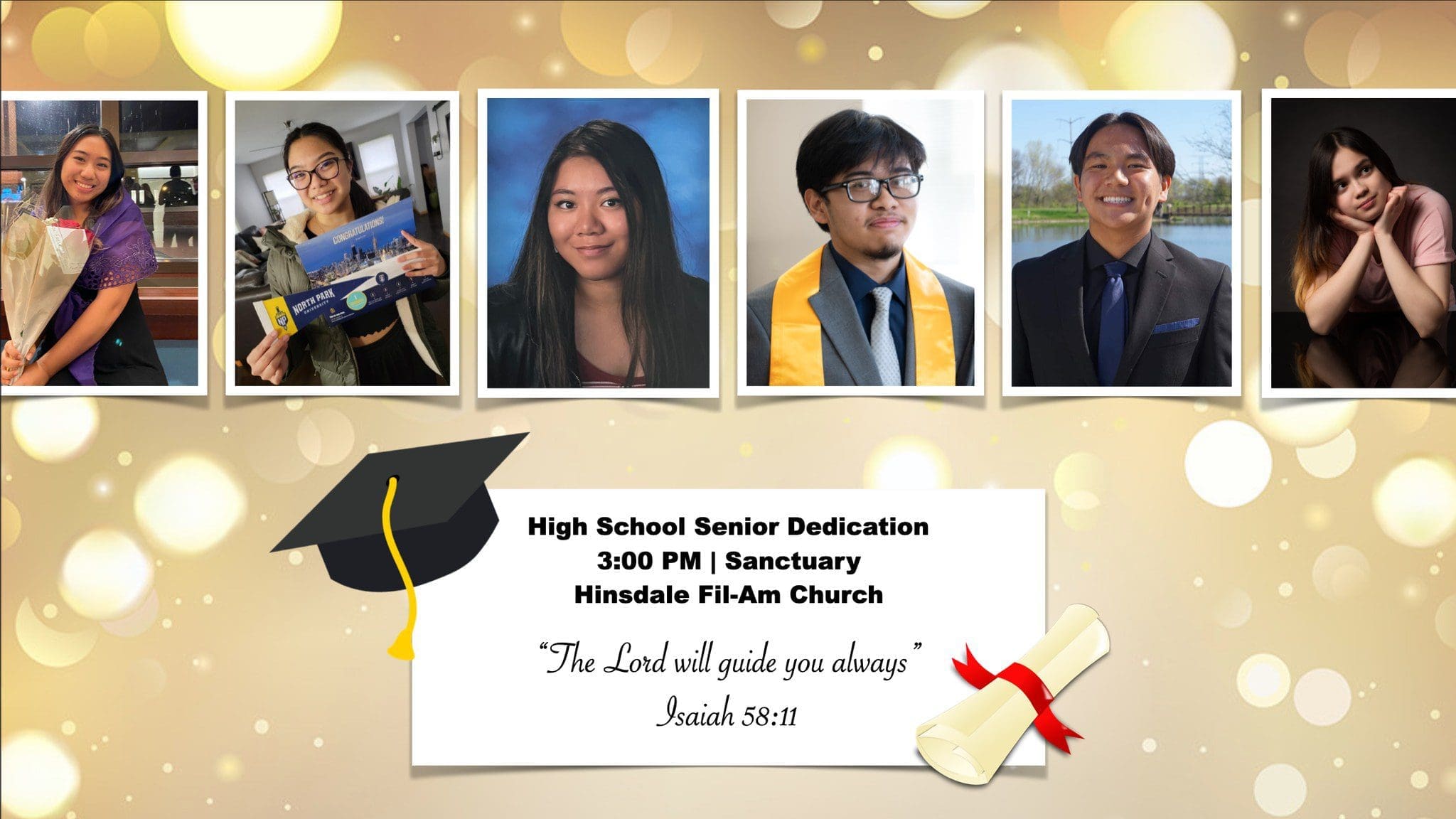 Featured image for “AY Senior Dedication of our Graduates”