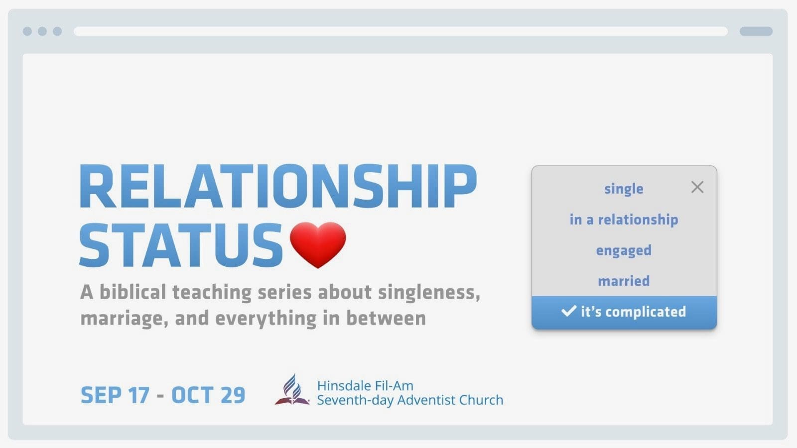 Featured image for “Relationship Status with David Sedlacek”