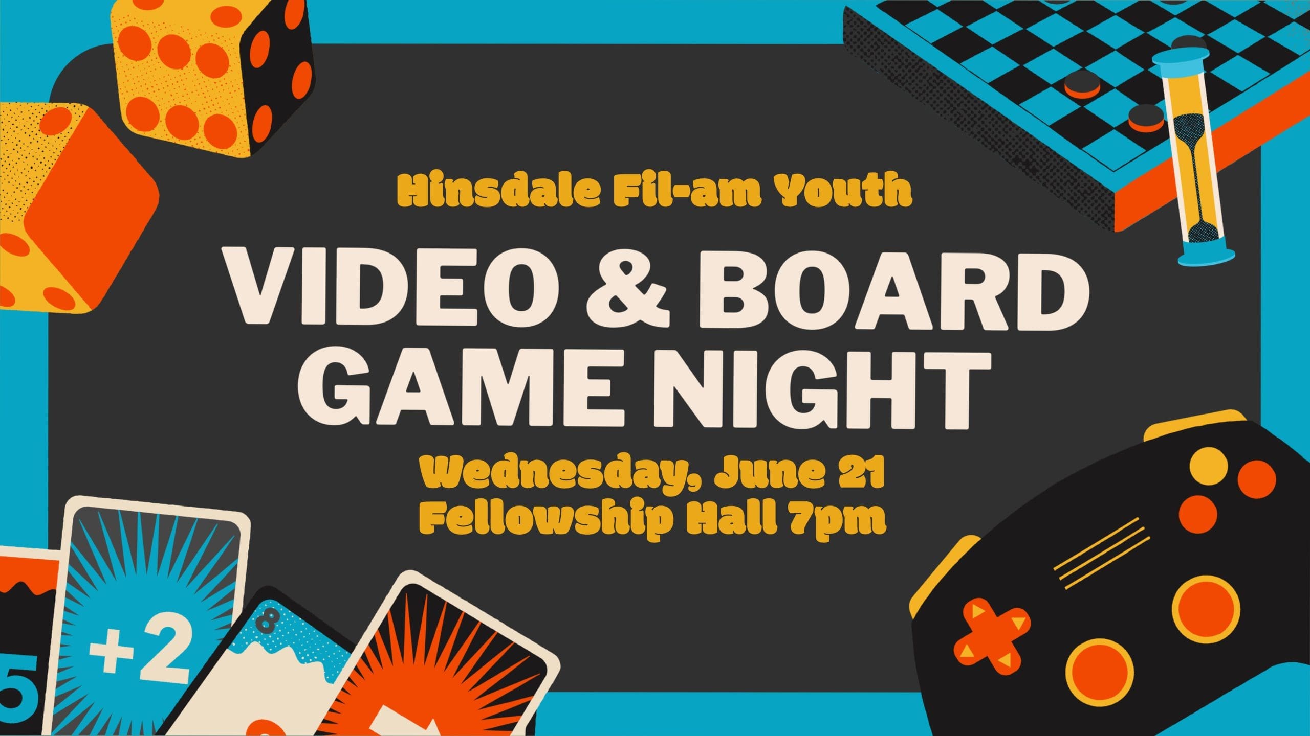 Featured image for “Video and Board Game Night”
