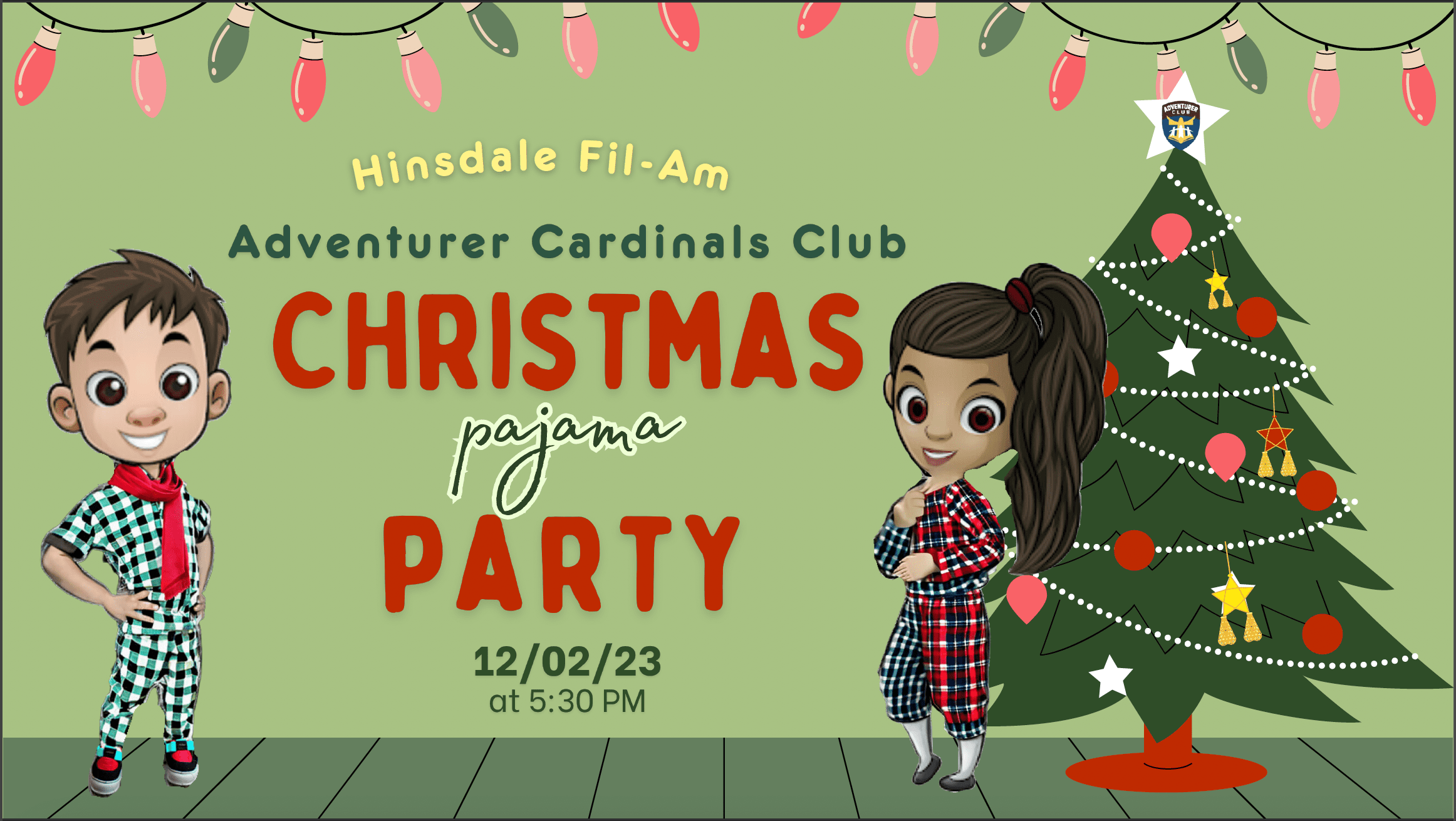 Featured image for “Adventurer Christmas Pajama Party”