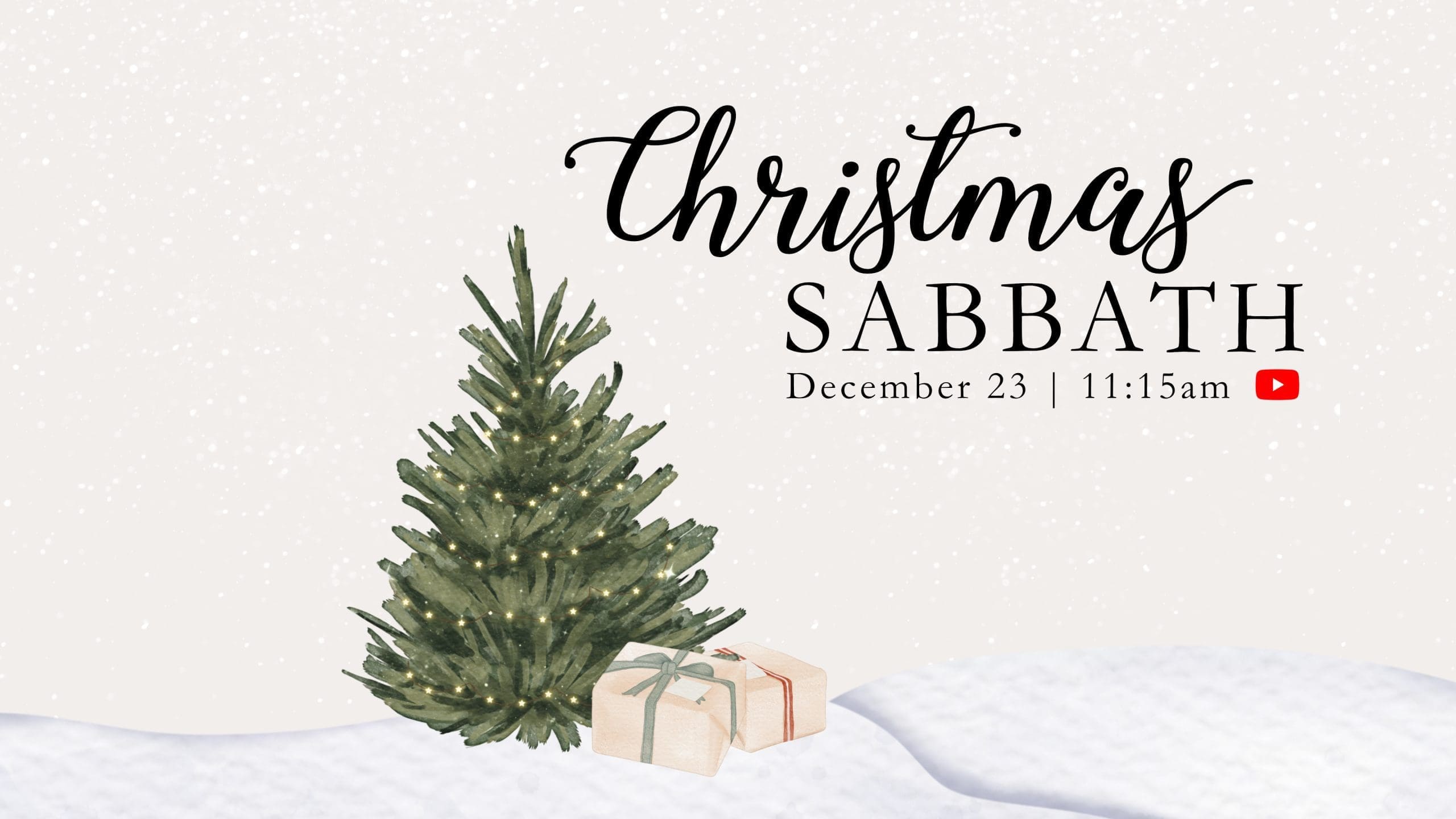 Featured image for “You’re All Invited: Christmas Sabbath”