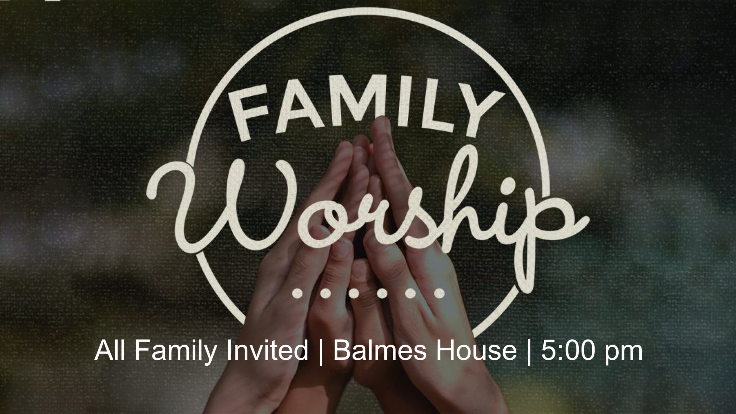 Featured image for “Family Worship”