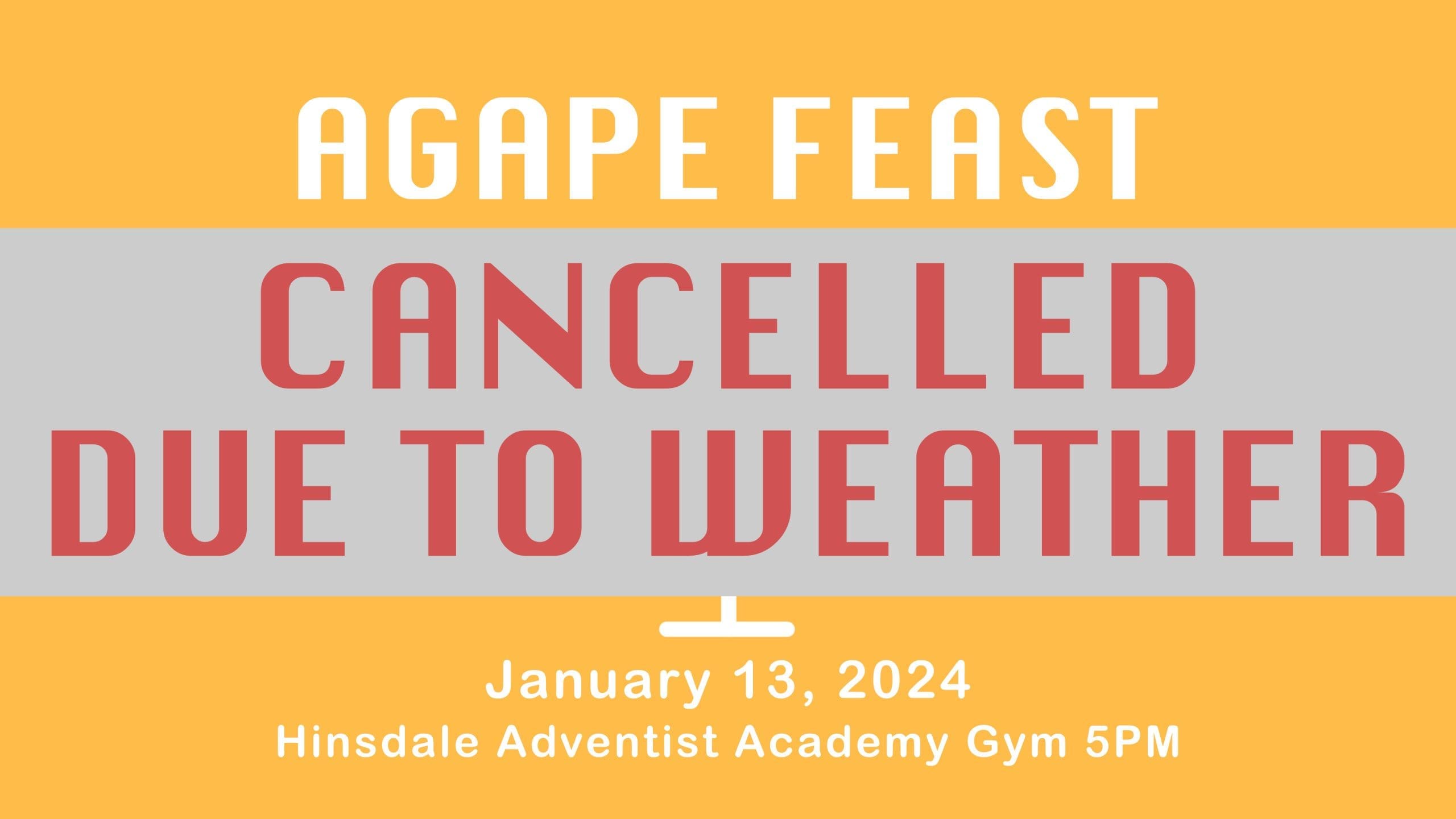 Featured image for “Agape Feast & Communion — CANCELLED”