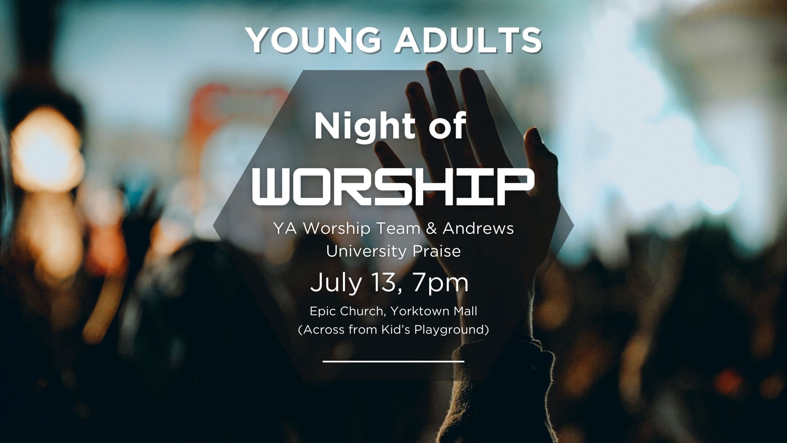 Featured image for “Young Adults: Night of Worship!”