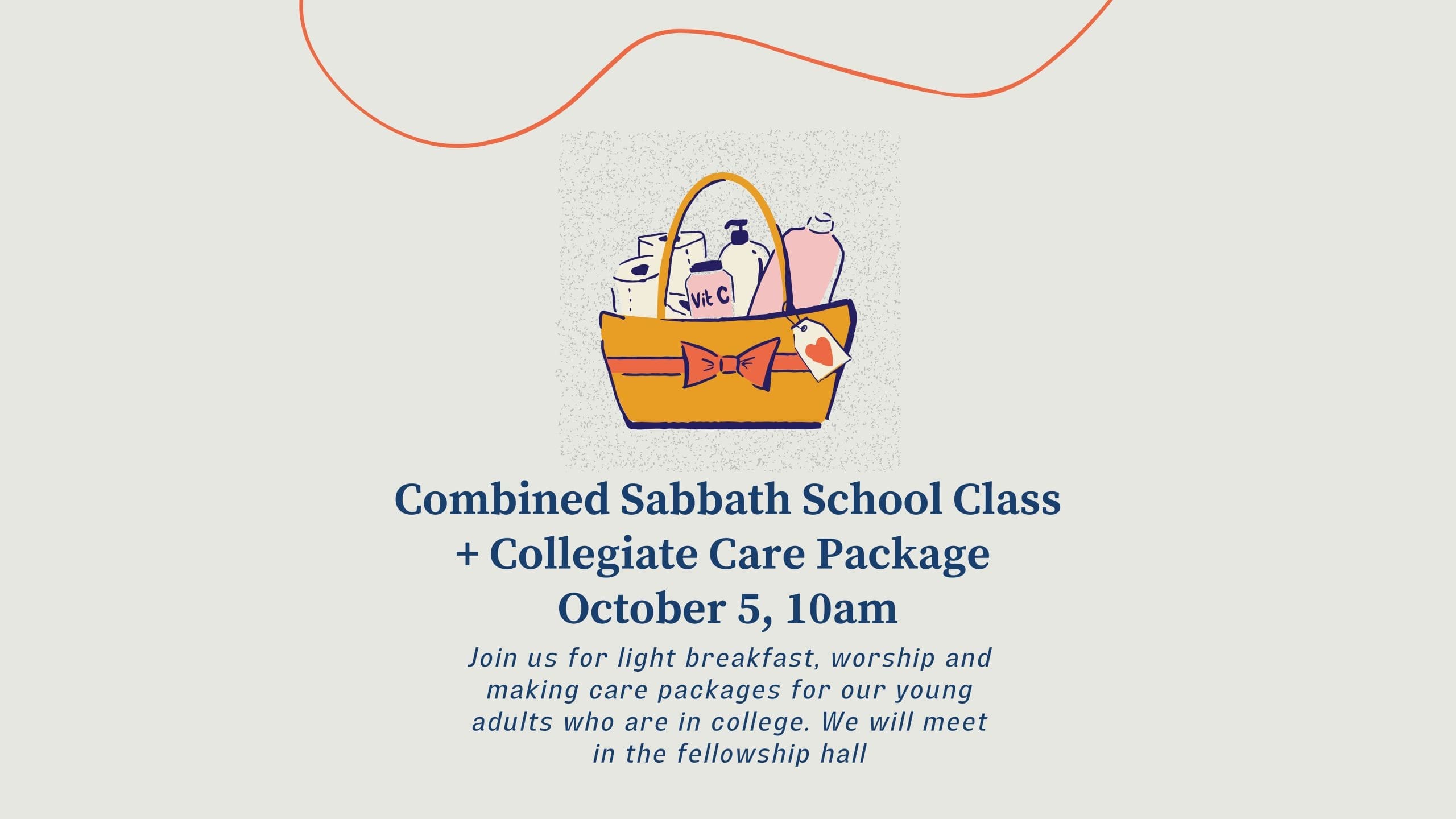 Featured image for “Combined Sabbath School & Collegiate Care Package”
