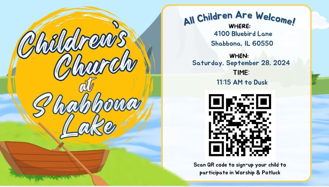 Featured image for “Children’s Church at Shabbona Lake!”