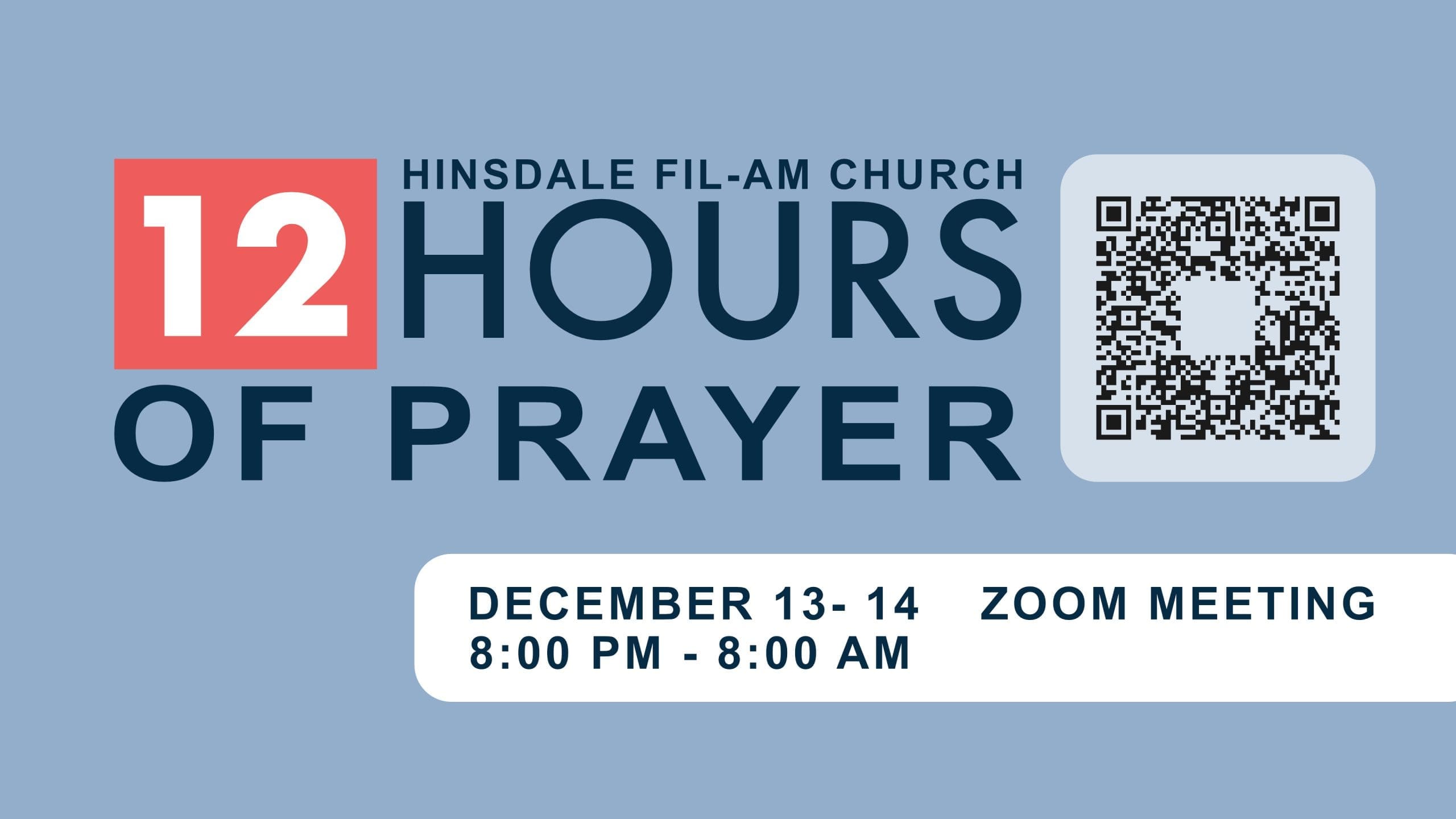 Featured image for “12 Hours of Prayer”