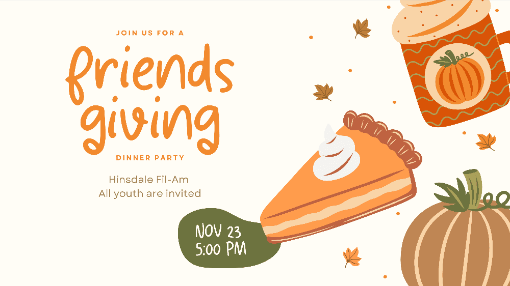 Featured image for “You’re Invited: Youth Friendsgiving!”