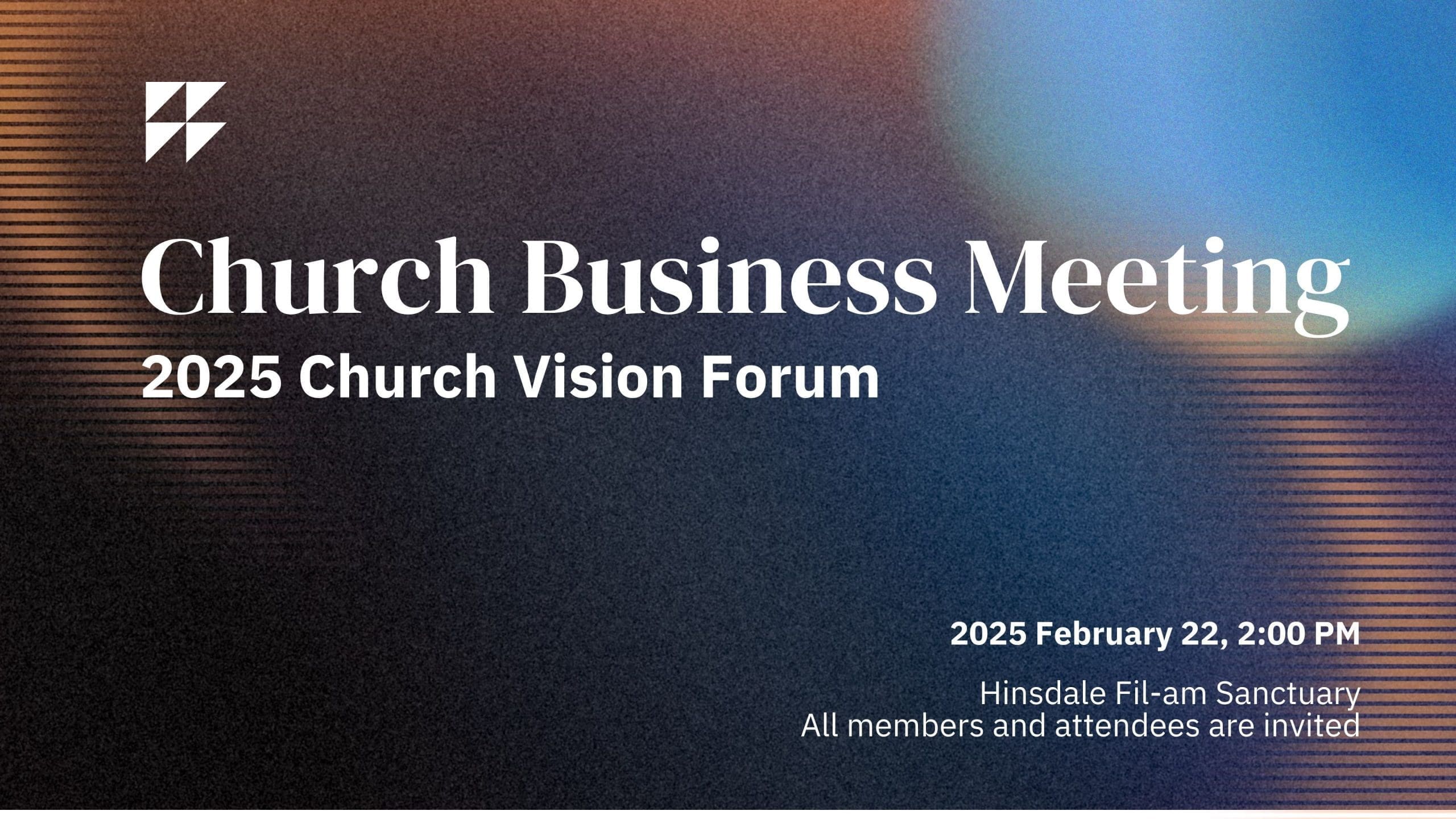 Featured image for “Church Business Meeting”