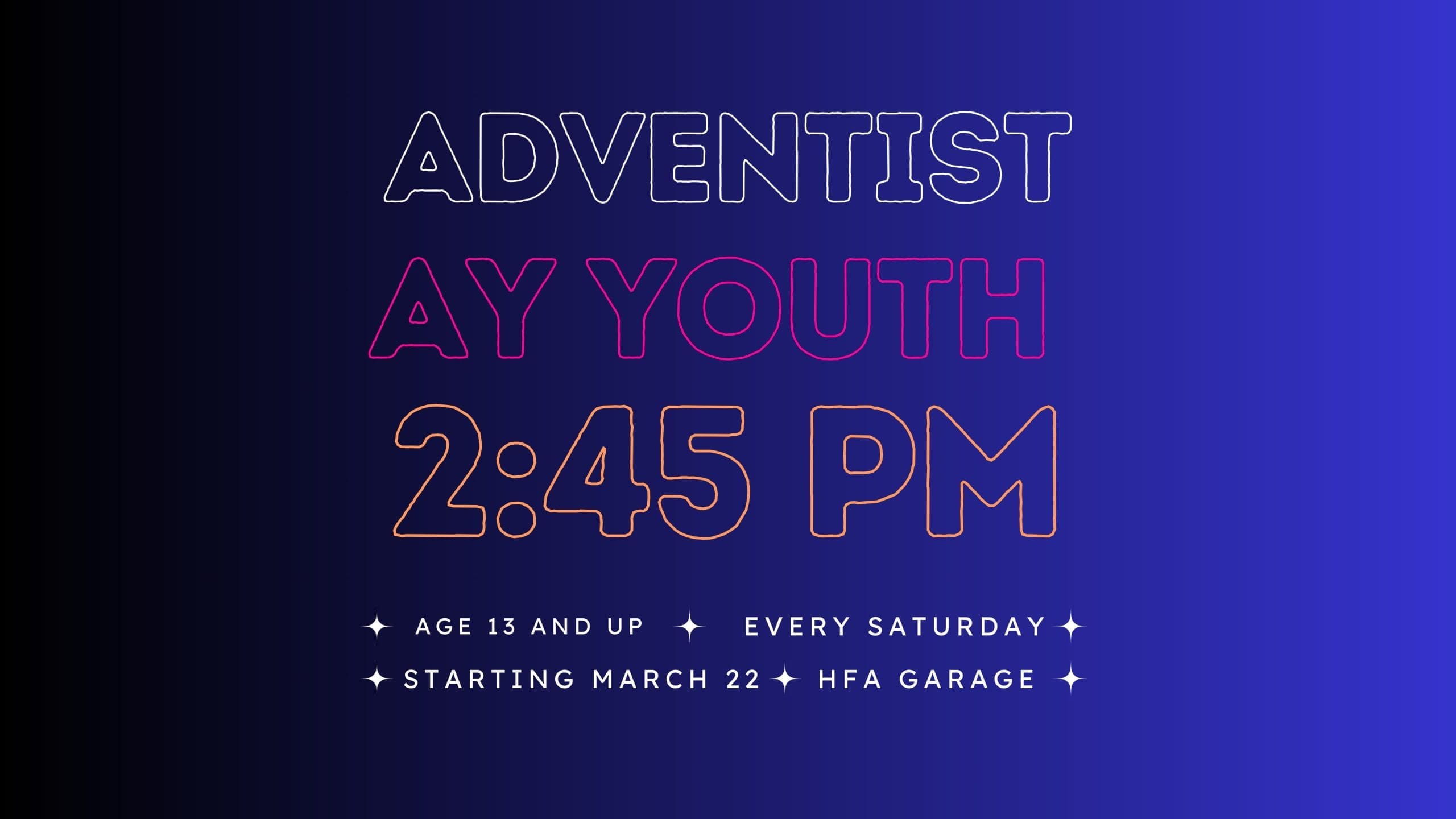 Featured image for “Adventist AY Youth”