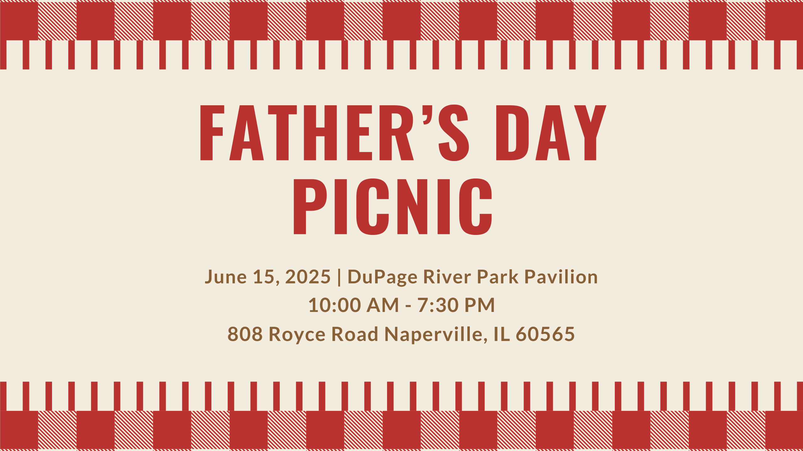 Featured image for “Father’s Day Picnic”