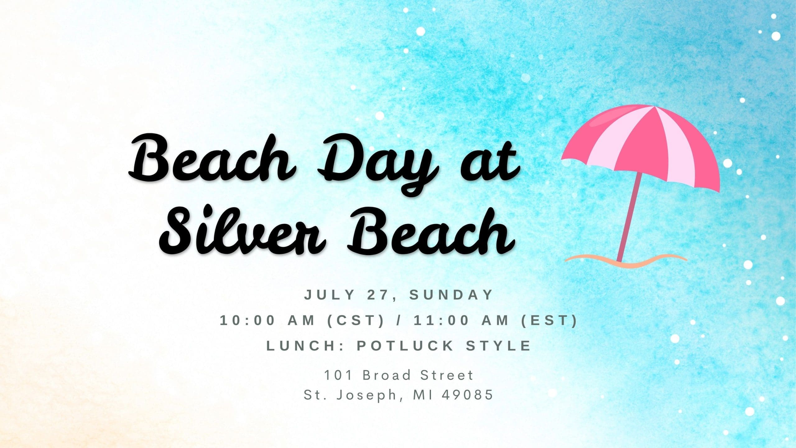 Featured image for “Beach Day at Silver Beach”