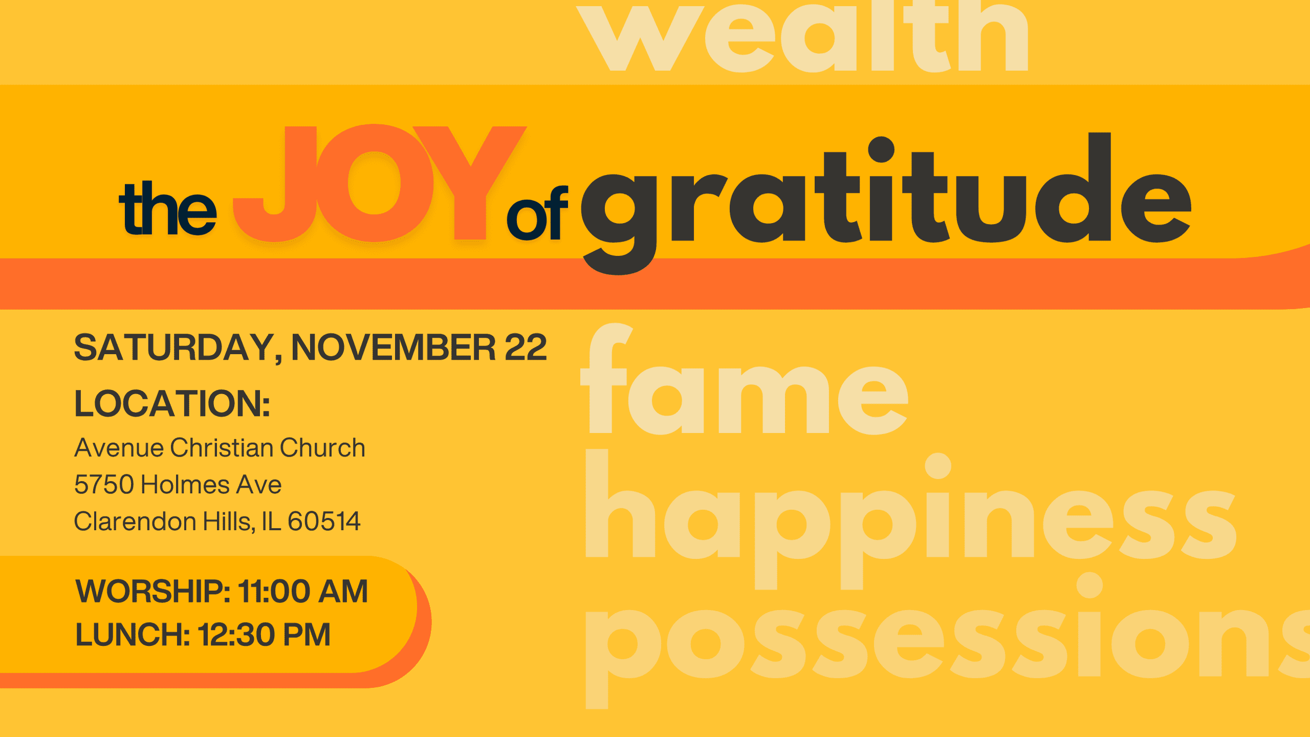Featured image for “The Joy of Gratitude: Thanksgiving at Avenue Christian Church”
