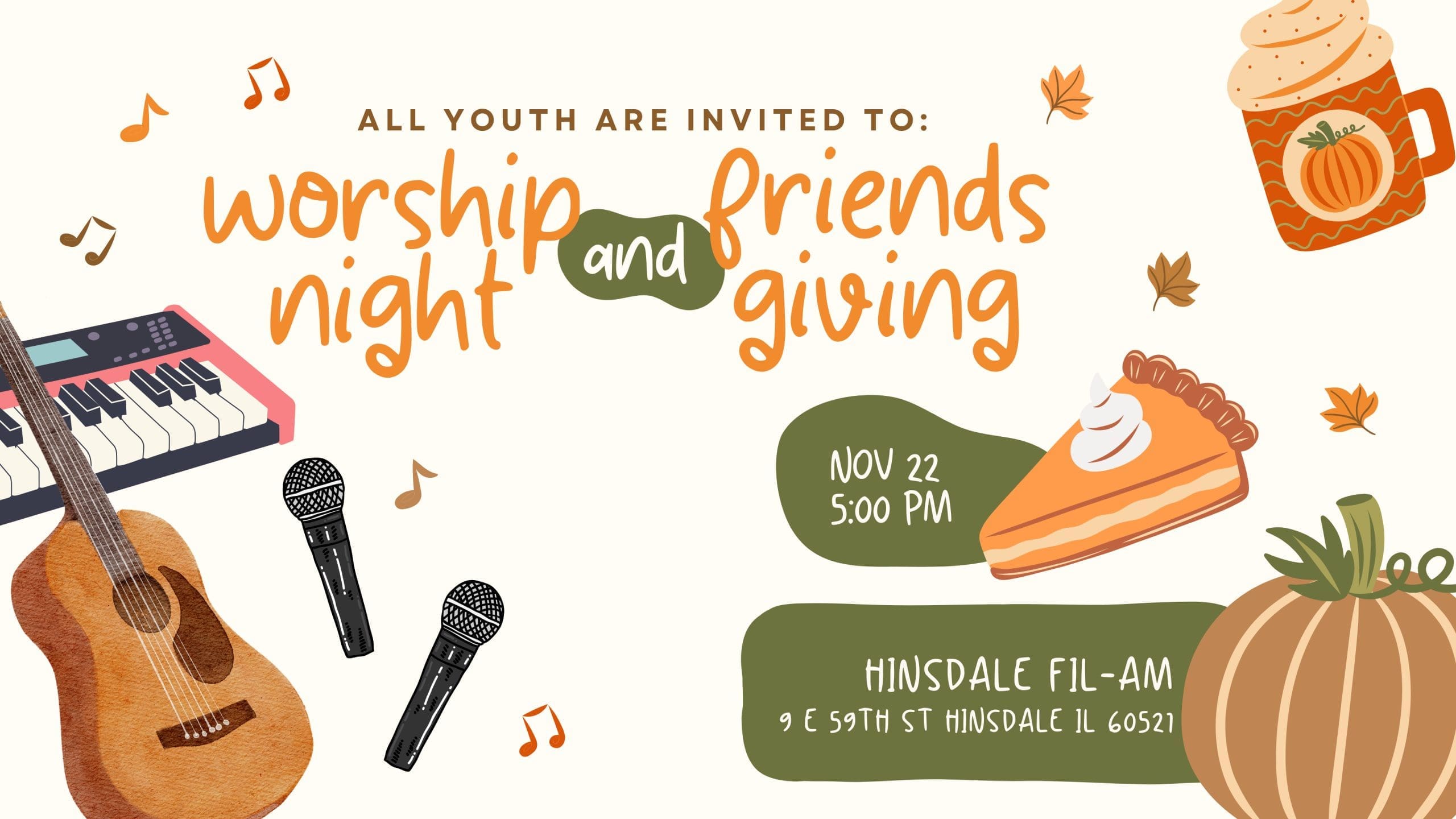 Featured image for “Worship Night & Friendsgiving Dinner”